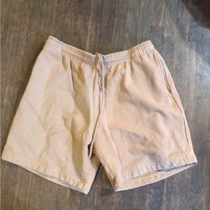 NEW Los Angeles Apparel Tan sweat Shorts